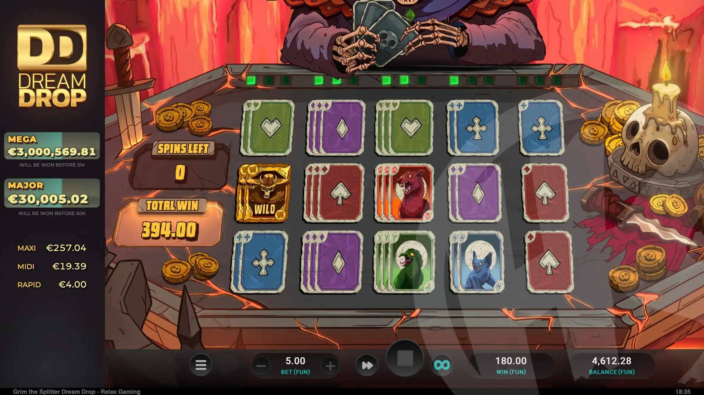 Grim The Splitter Dream Drop Slot Review pic 10